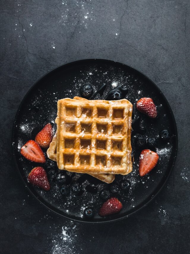 Three-Ingredient Cottage Cheese Waffles