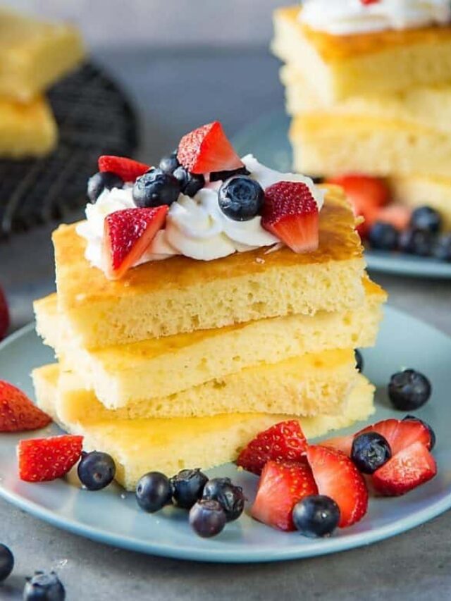 Fluffy Oven-Baked Pancakes
