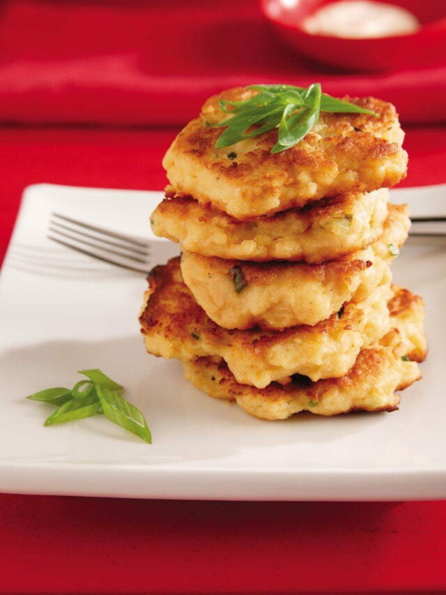 Potato Pancakes with Savory Beef and Gravy
