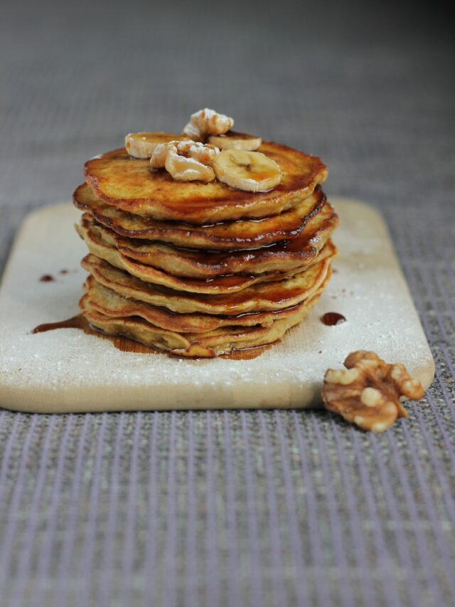 Easy banana pancake recipe for kids and grandkids