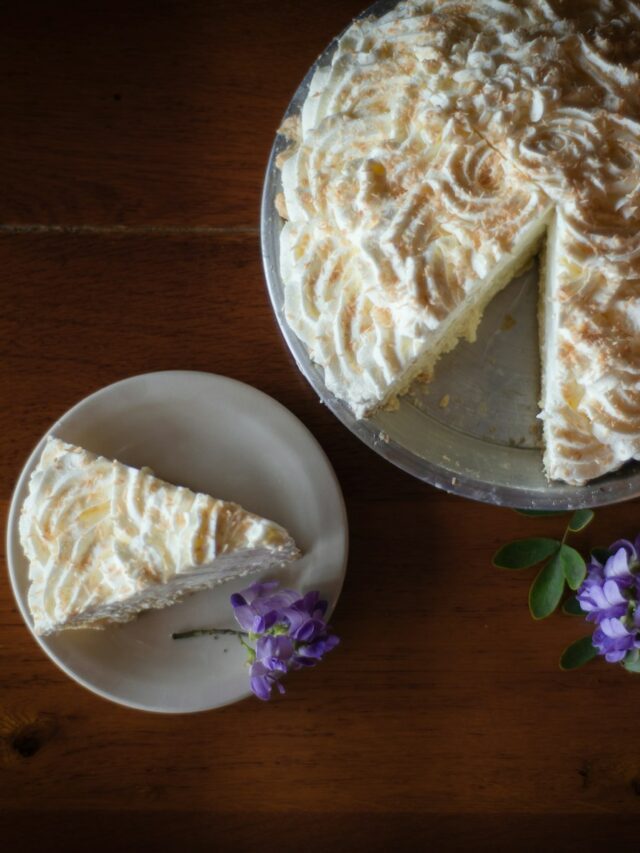Tropical Pineapple Coconut Cake
