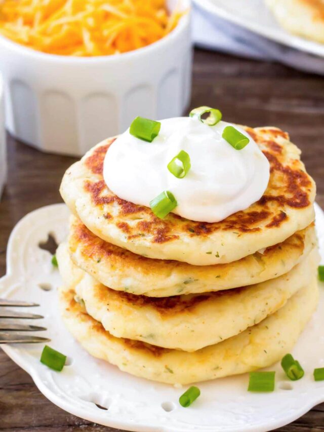 Golden Potato Pancakes Recipe