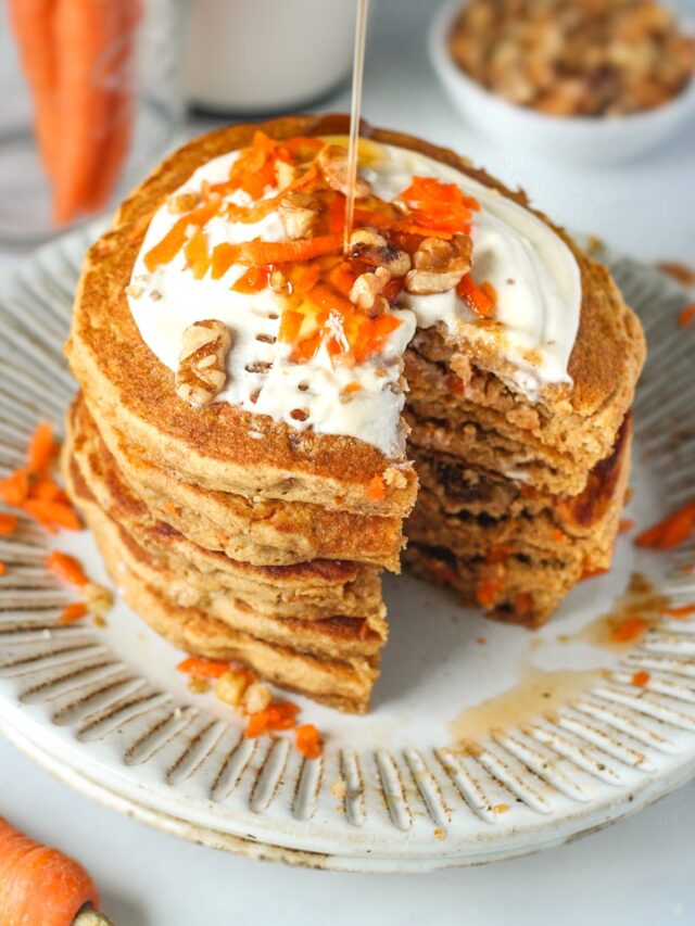 Carrot Cake Pancakes