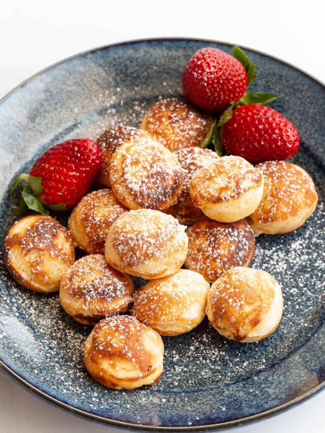 Air-Fried Mini Dutch Pancakes
